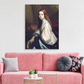 Toile Portrait de Pauline Ono (Insitu(Salon))