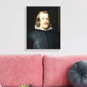Toile Portrait de Philippe IV en robe de cour, 1655 (Insitu(Salon))