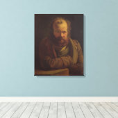 Toile Portrait de Pierre Joseph Proudhon (Insitu (Plancher de Bois))