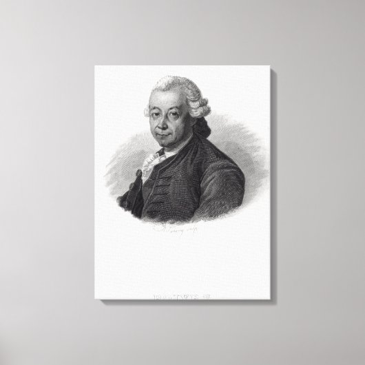 Toile Portrait de Pierre Poivre (Recto)