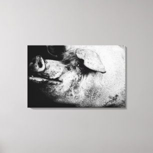 Toile portrait de portier