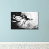 Toile portrait de portier (Insitu (Plancher de Bois))