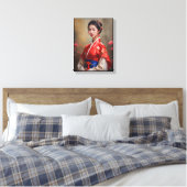 Toile Portrait de princesse chinoise (Insitu(Chambre))