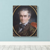 Toile Portrait de Prosper Merimee 1853 (Insitu (Plancher de Bois))