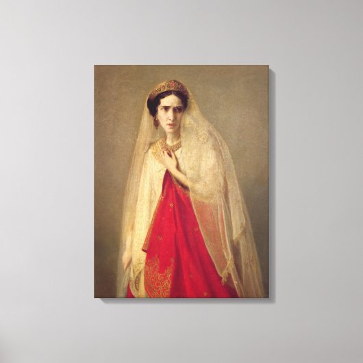 Toile Portrait de Rachel (Recto)