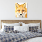Toile Portrait de renard roux (Insitu(Chambre))