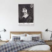 Toile Portrait de René Descartes (Insitu(Chambre))