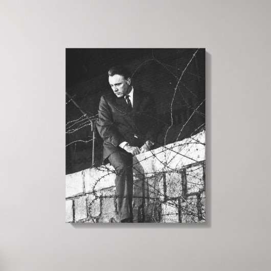 Toile Portrait de Richard Burton (Recto)