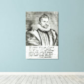 Toile Portrait de Robert Garnier (Insitu (Plancher de Bois))