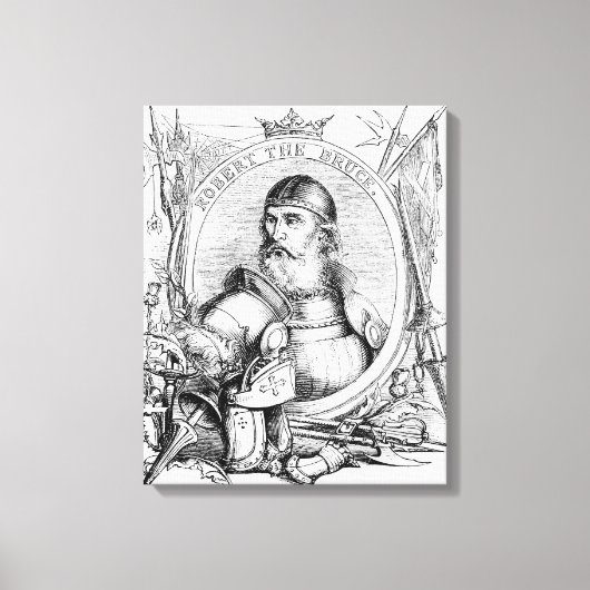 Toile Portrait de Robert le Bruce (Recto)