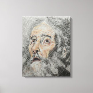 Toile Portrait de Saint Joseph