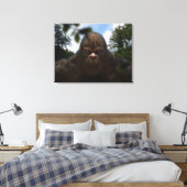 TOILE PORTRAIT DE SASQUATCH BIGFOOT (Insitu(Chambre))