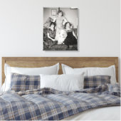 Toile Portrait de Sœurs, 1924 (Insitu(Chambre))