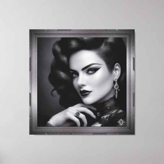 Toile Portrait De Spy Kalina Shepard Par Xzendor7 (Recto)