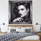 Toile Portrait De Spy Kalina Shepard Par Xzendor7 (Insitu(Chambre))