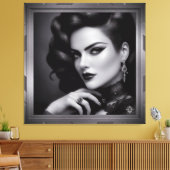 Toile Portrait De Spy Kalina Shepard Par Xzendor7 (Insitu(Salon))