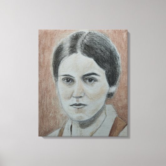 Toile Portrait de Ste Edith Stein (Recto)