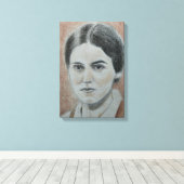 Toile Portrait de Ste Edith Stein (Insitu (Plancher de Bois))