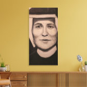 Toile Portrait de Ste Faustine Kowalska (Insitu(Salon))