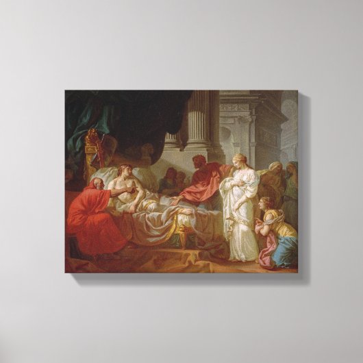 Toile Portrait de Suger, Abbé de Saint-Denis (1082-1152) (Recto)