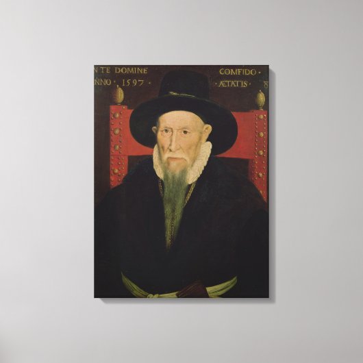 Toile Portrait de Theodore de Beze (Recto)