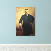 Toile Portrait de Theodore Roosevelt (Insitu (Plancher de Bois))
