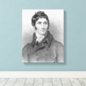 Toile Portrait de Thomas Campbell, 1815 (Insitu (Plancher de Bois))