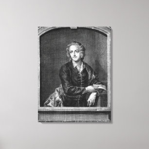 Toile Portrait de Thomas Grey