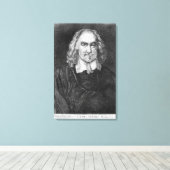 Toile Portrait de Thomas Hobbes (Insitu (Plancher de Bois))