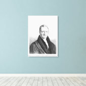 Toile Portrait de Thomas Robert Malthus (Insitu (Plancher de Bois))