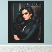 Toile Portrait de Tressa Straninski par Xzendor7 (Insitu (Plancher de Bois))