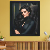 Toile Portrait de Tressa Straninski par Xzendor7 (Insitu(Salon))