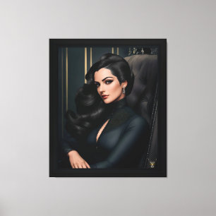 Toile Portrait de Tressa Straninski par Xzendor7