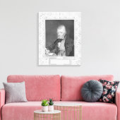 Toile Portrait de Walter Scott (Insitu(Salon))