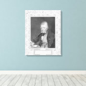 Toile Portrait de Walter Scott (Insitu (Plancher de Bois))