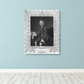 Toile Portrait de William Pitt, 1er comte de Chatham (Insitu (Plancher de Bois))