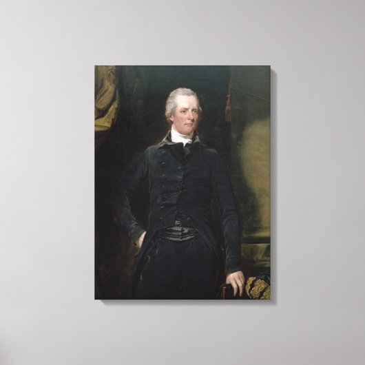 Toile Portrait de William Pitt le Jeune (Recto)