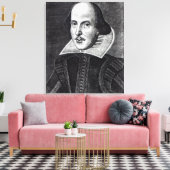 Toile Portrait de William Shakespeare (Insitu(Salon))