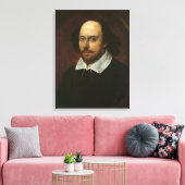 Toile Portrait de William Shakespeare c.1610 (Insitu(Salon))