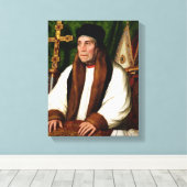 Toile Portrait de William Warham (Insitu (Plancher de Bois))