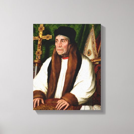 Toile Portrait de William Warham (Recto)