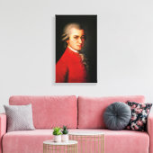 Toile Portrait de Wolfgang Amadeus Mozart (Insitu(Salon))