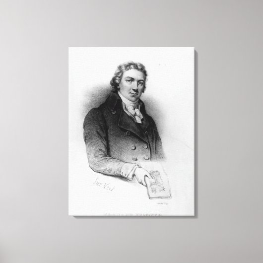Toile Portrait d'Edward Jenner (Recto)