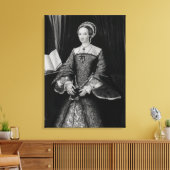Toile Portrait d'Élisabeth I quand Princesse c.1546 (Insitu(Salon))