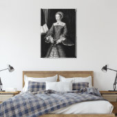 Toile Portrait d'Élisabeth I quand Princesse c.1546 (Insitu(Chambre))