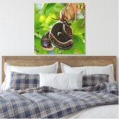 Toile Portrait des ailes de la teigne de soie (Insitu(Chambre))