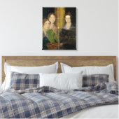 Toile Portrait des Soeurs Bronte, c.1834 (Insitu(Chambre))