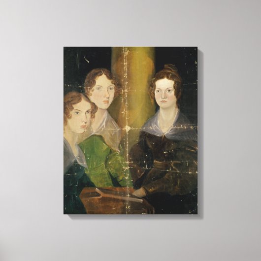 Toile Portrait des Soeurs Bronte, c.1834 (Recto)