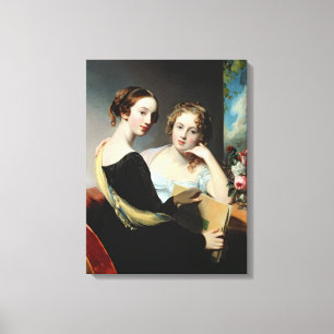 Toile Portrait des soeurs de McEuen, après 1823