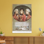Toile Portrait des trois consuls de la République (Insitu(Salon))